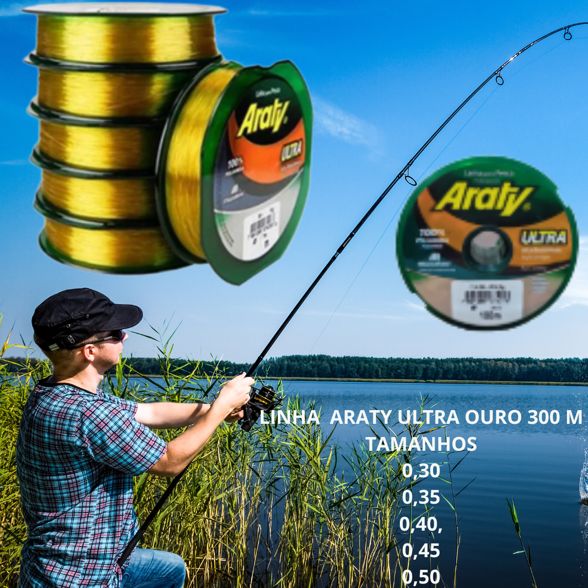 ARATY ULTRA OURO 300 MT 0,30