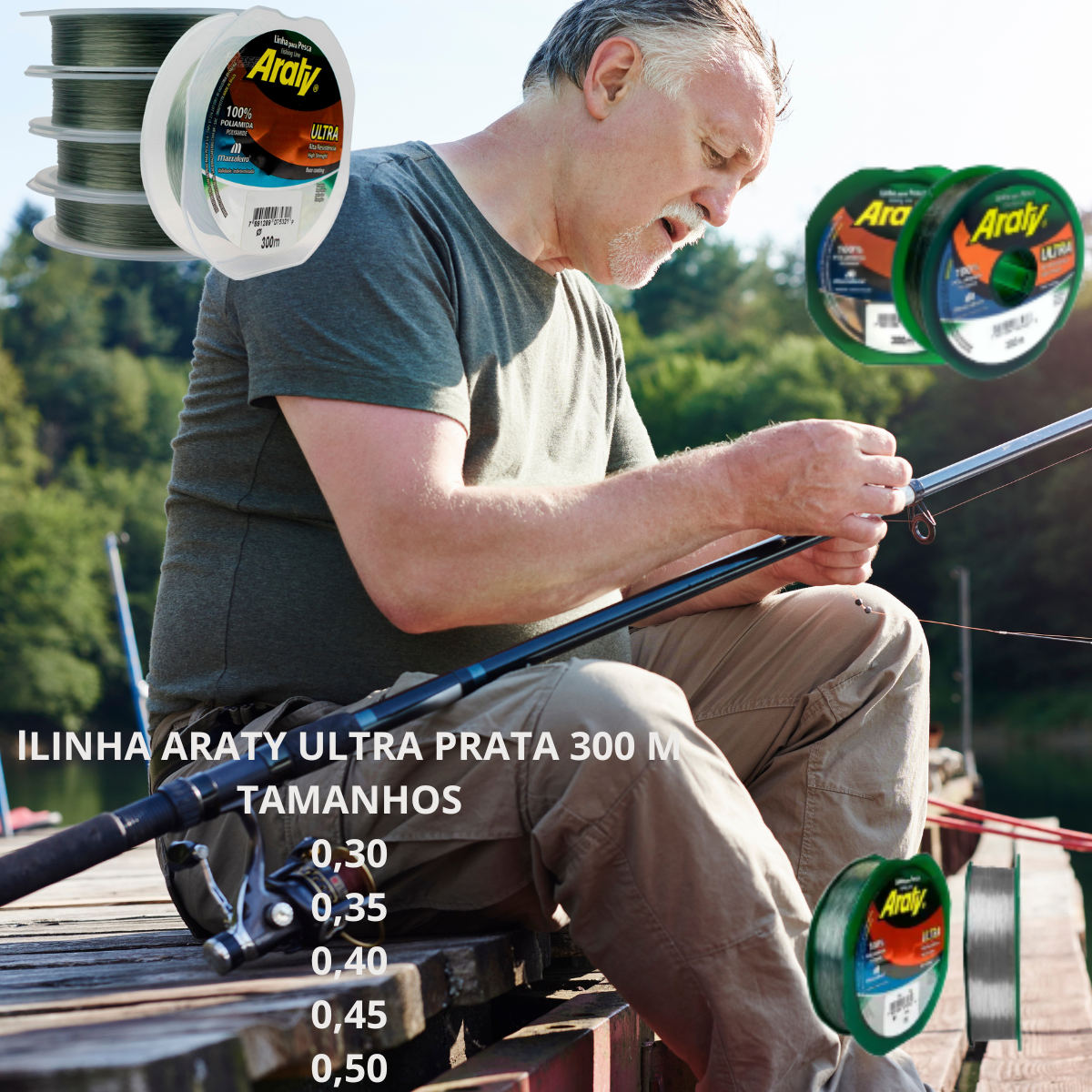 ARATY ULTRA PRATA 300 MT 0,50