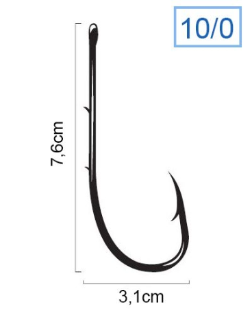 ANZOL 4330 NICKEL N. 10 CX C/ 100 UN