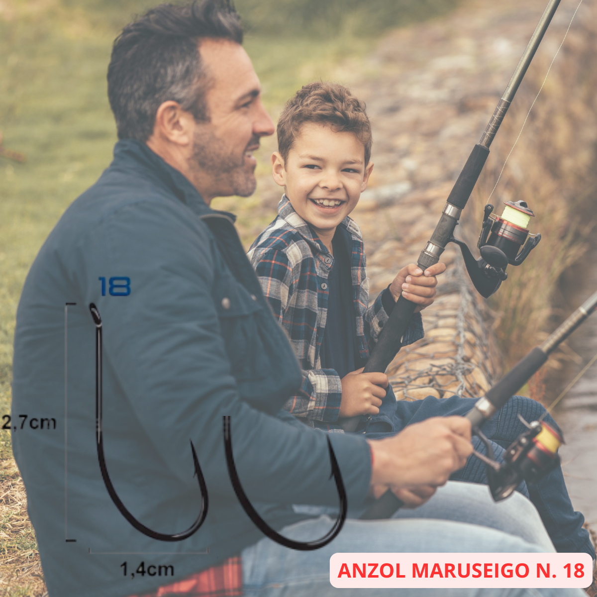 ANZOL MARUSEIGO 18 C/ 100