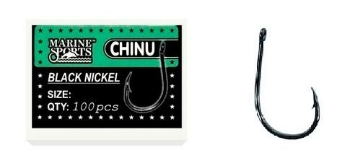 ANZOL CHINU BLACKNICKEL  3 C/ 100 UND,